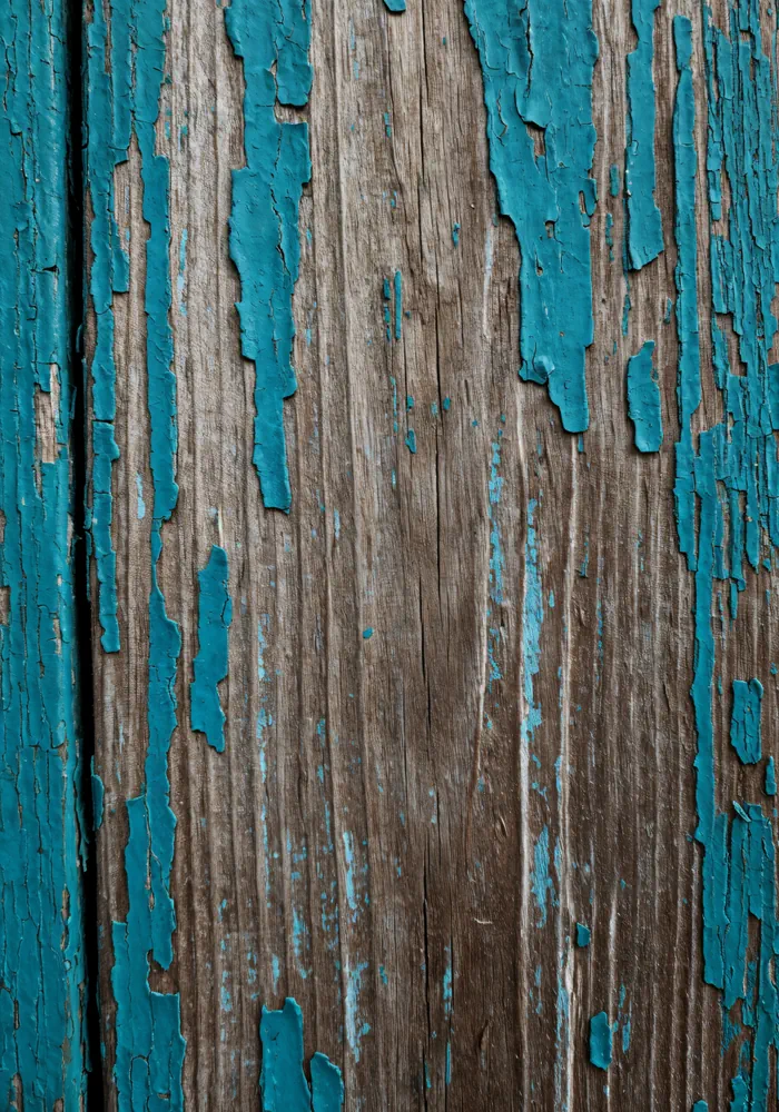 Peeling blue paint 3