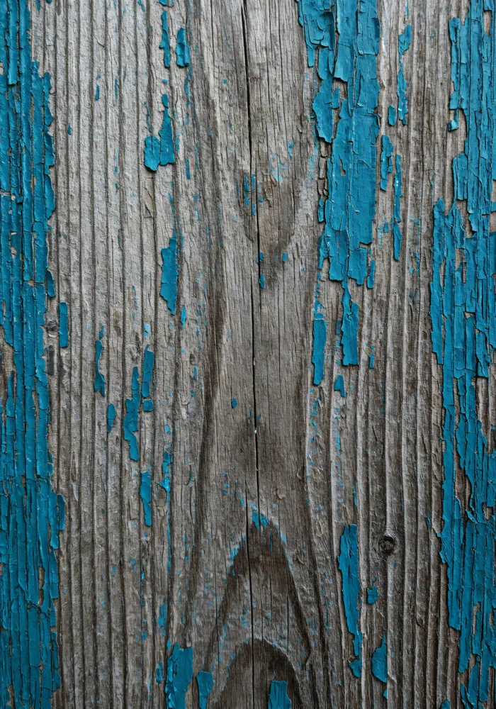 Peeling blue paint 2