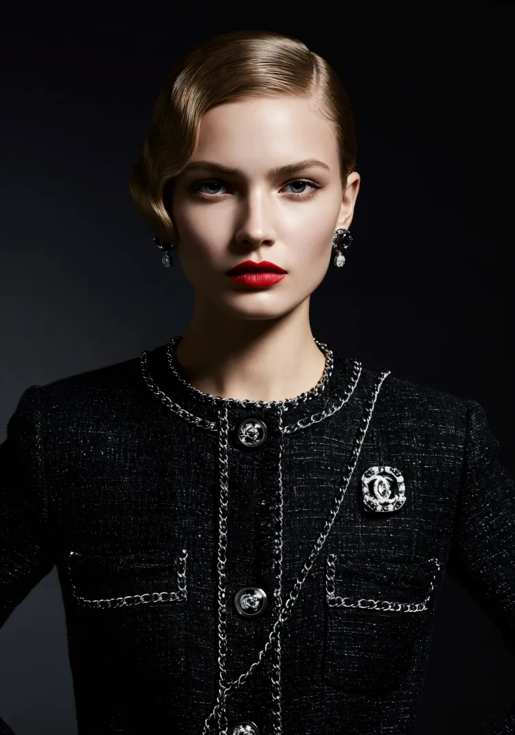 Editorial portrait of Elegant woman 2
