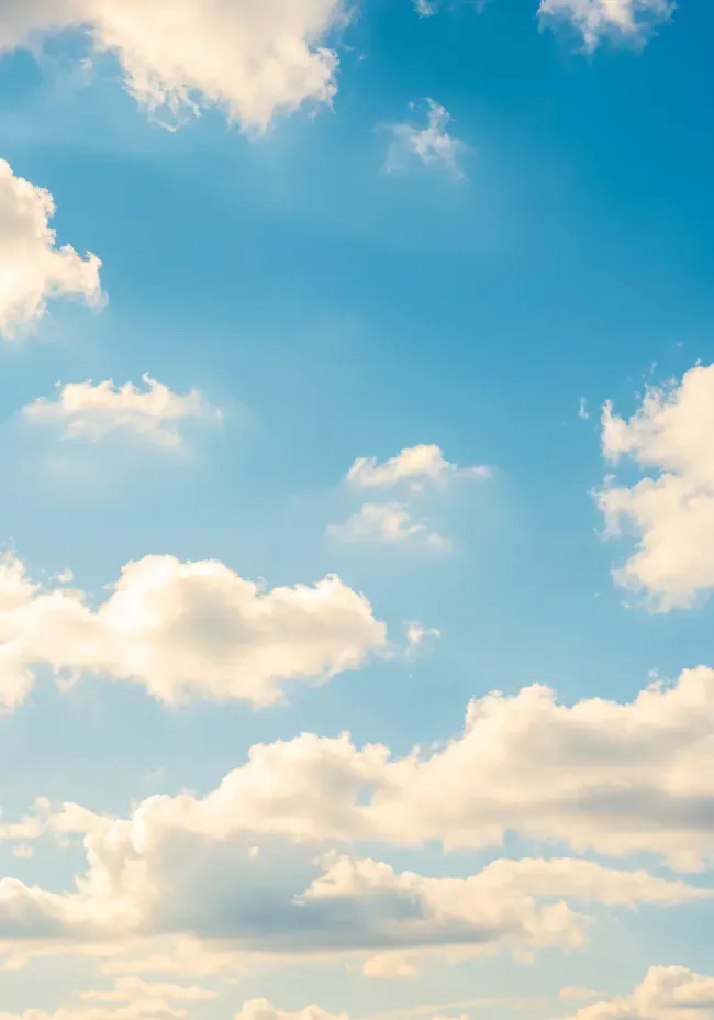 Soft Clouds, Blue Sky