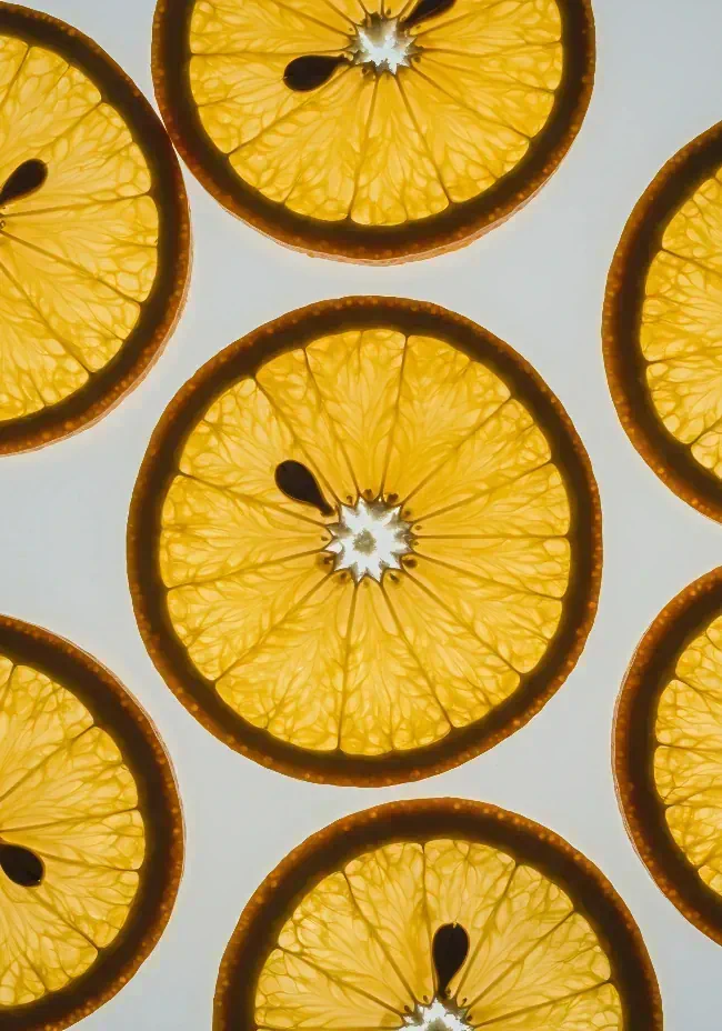 Orange Slices Light Pattern