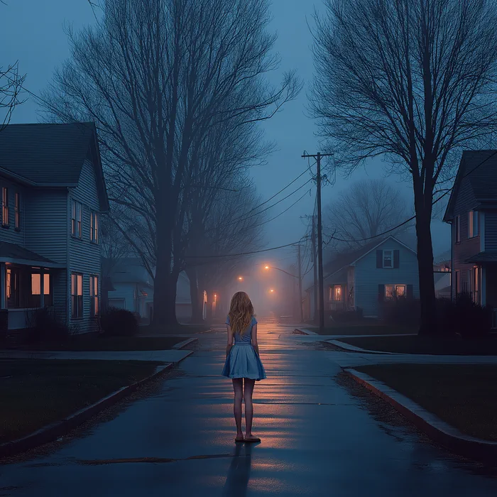 American suburb cinematic style