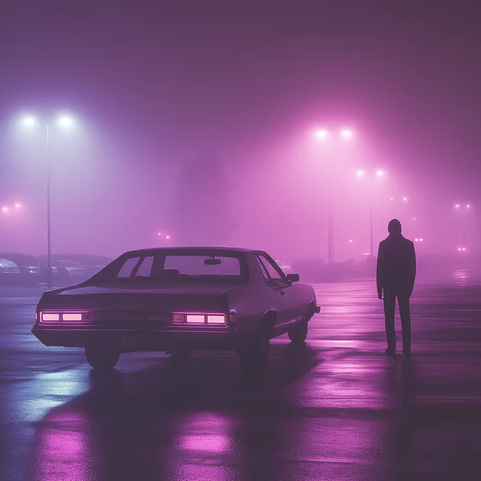 80s synth-wave movie
