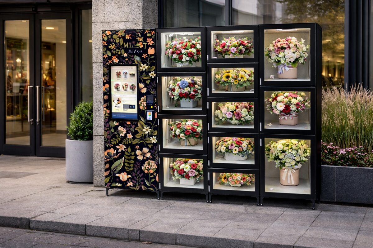 Cvetomat sa 4 reda boxeva