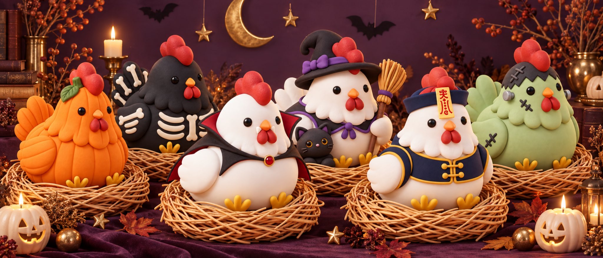 ハロウィン限定の仲間たちを、みんなに無料開放🎃