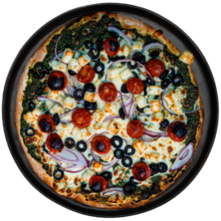 vegetarian pizzas