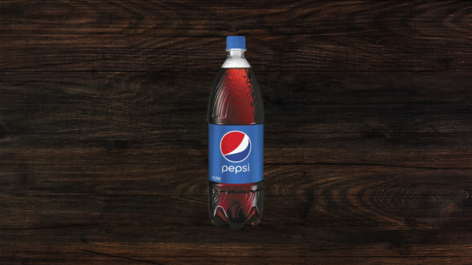A 1.25L bottle of Pepsi