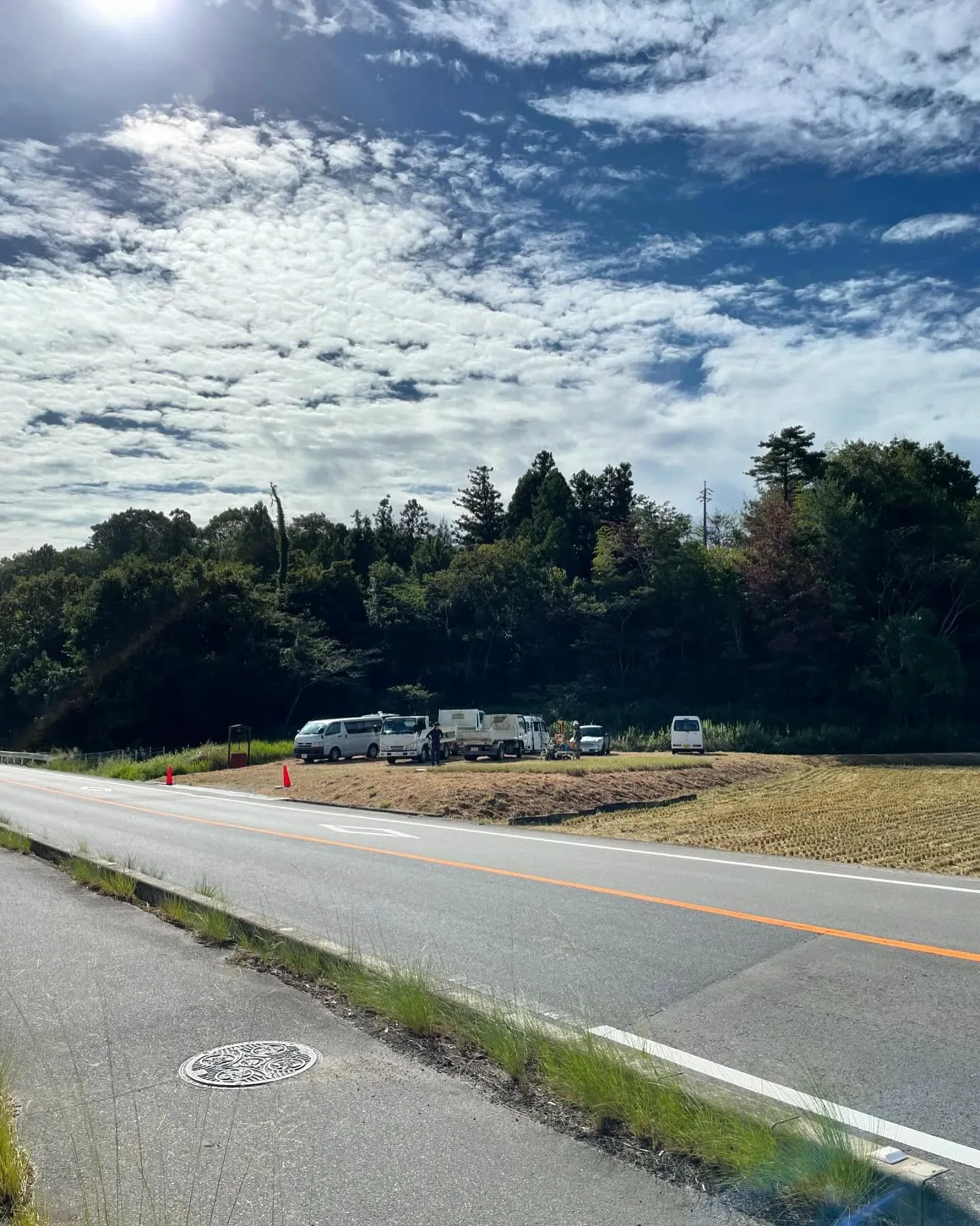 本日は店舗敷地の地盤調査でした ⛑️ の写真 3