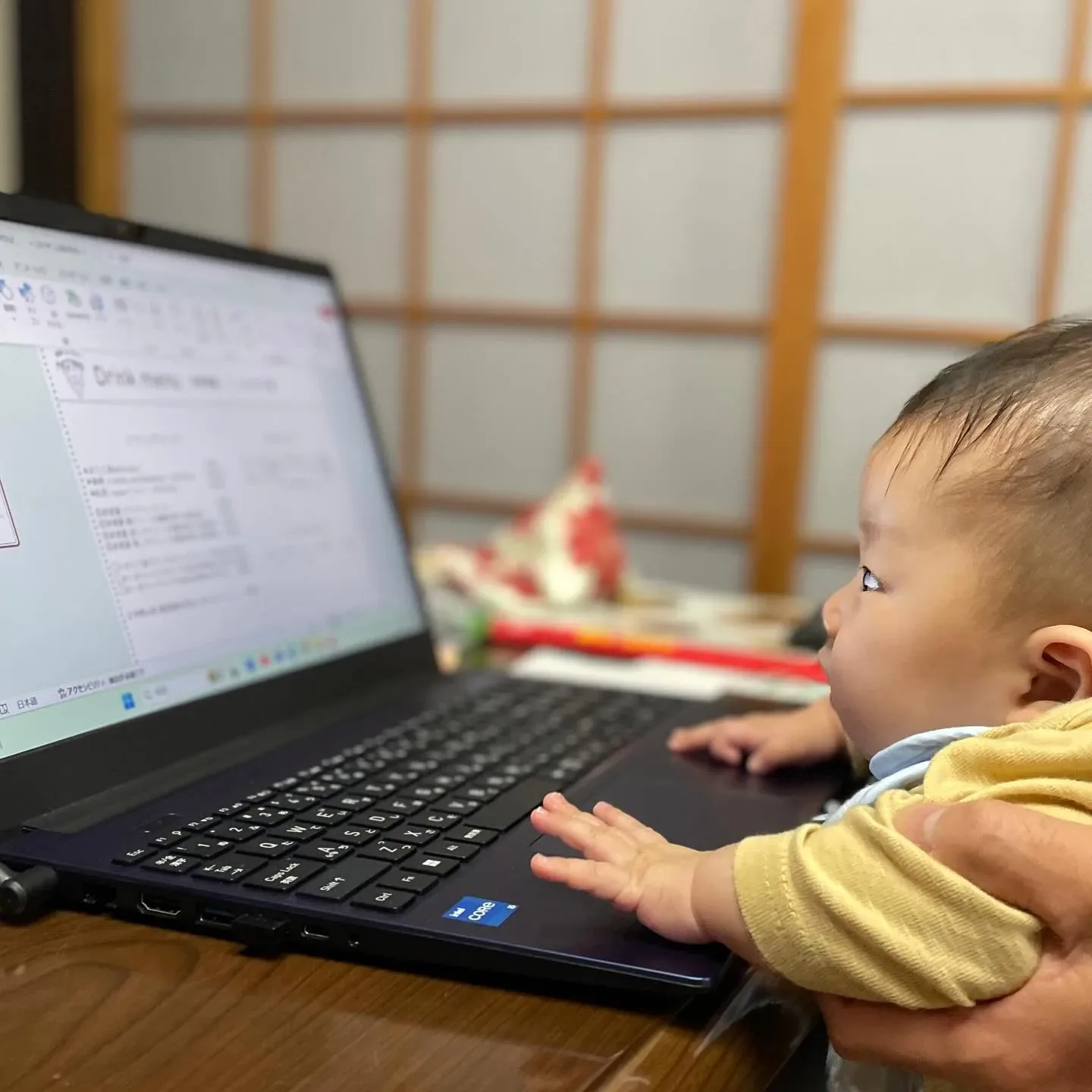 大阪から ちっちゃな最高顧問が帰省し