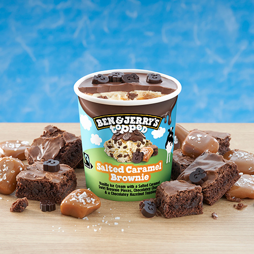 Ben & Jerry's Tipped Salted Caramel Brownie