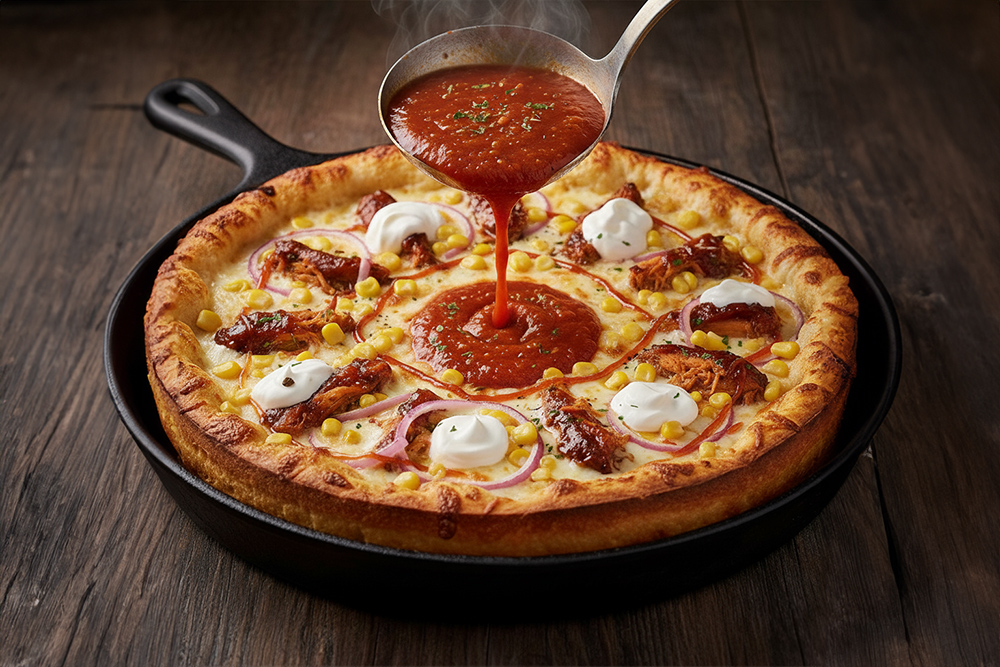 Chicago BBQ Chicken & Crème fraîche Delight