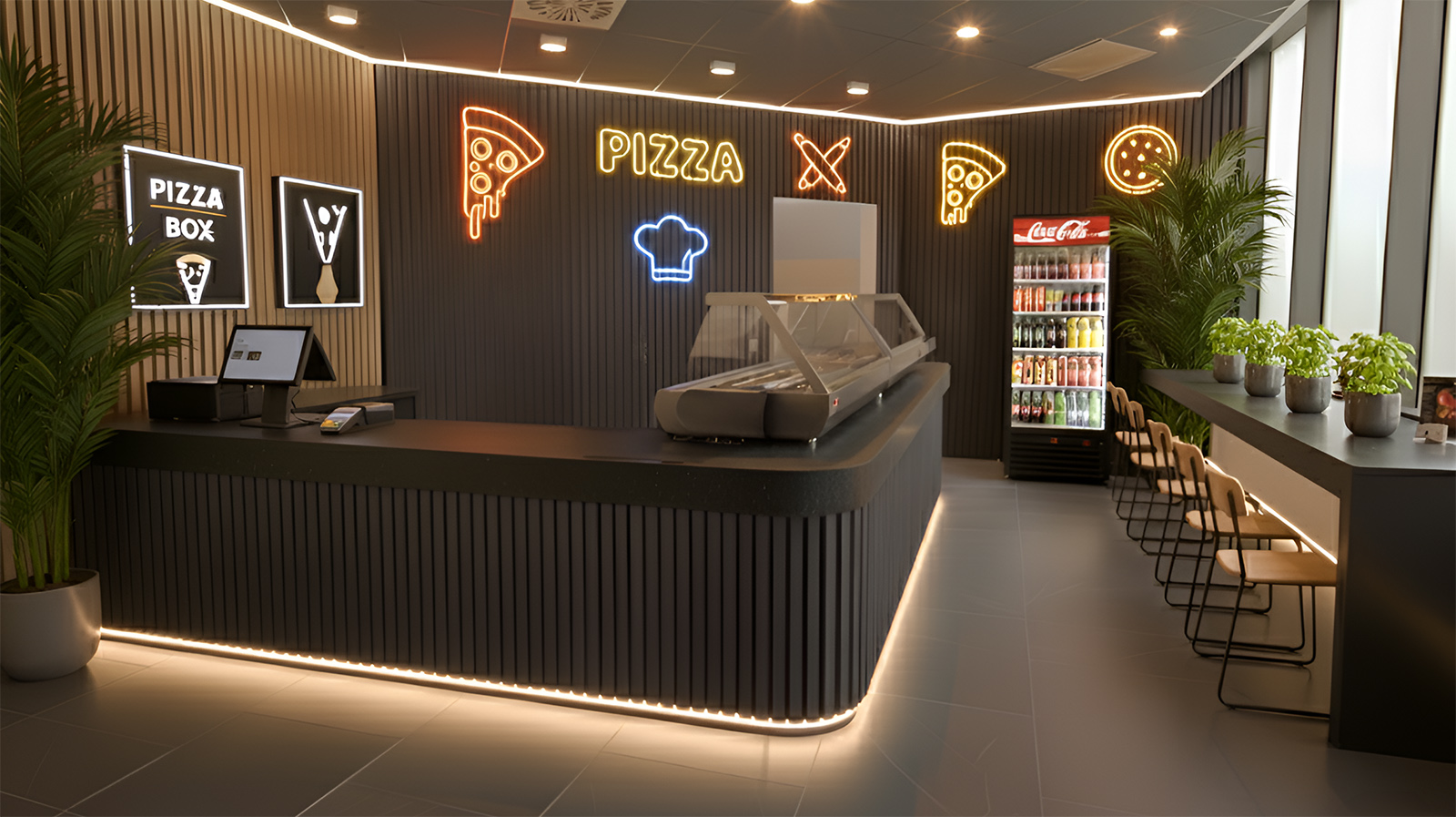 Frische Pizza von Pizza Box