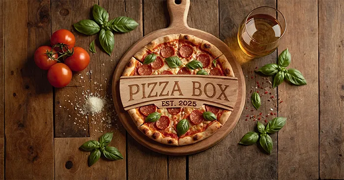 Frische Pizza von Pizza Box