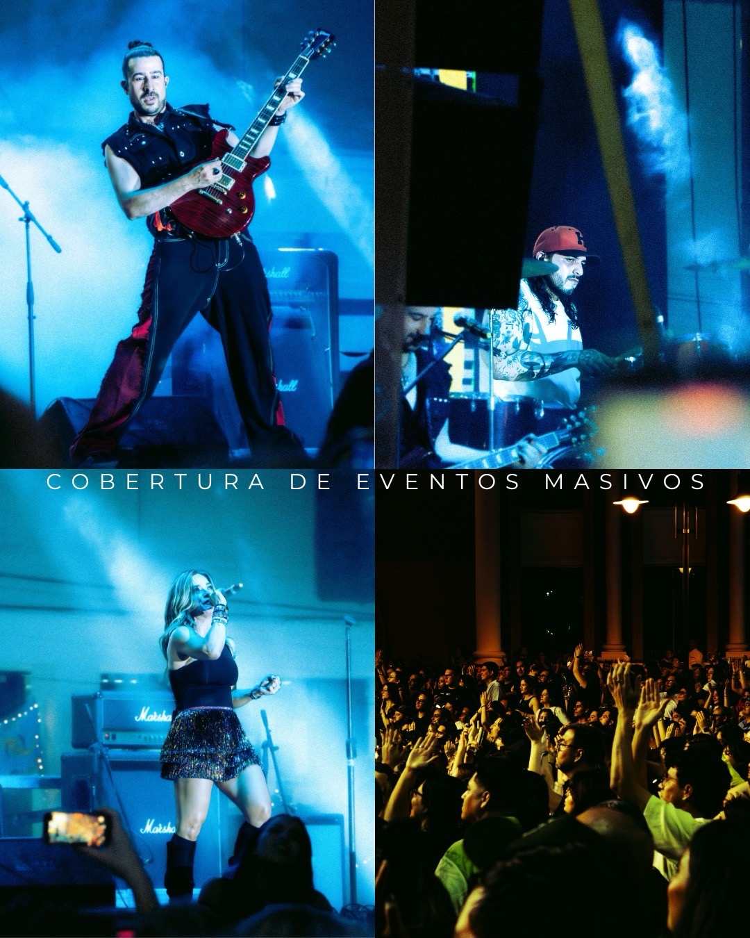 Sesiones profesionales & cobertura de eventos