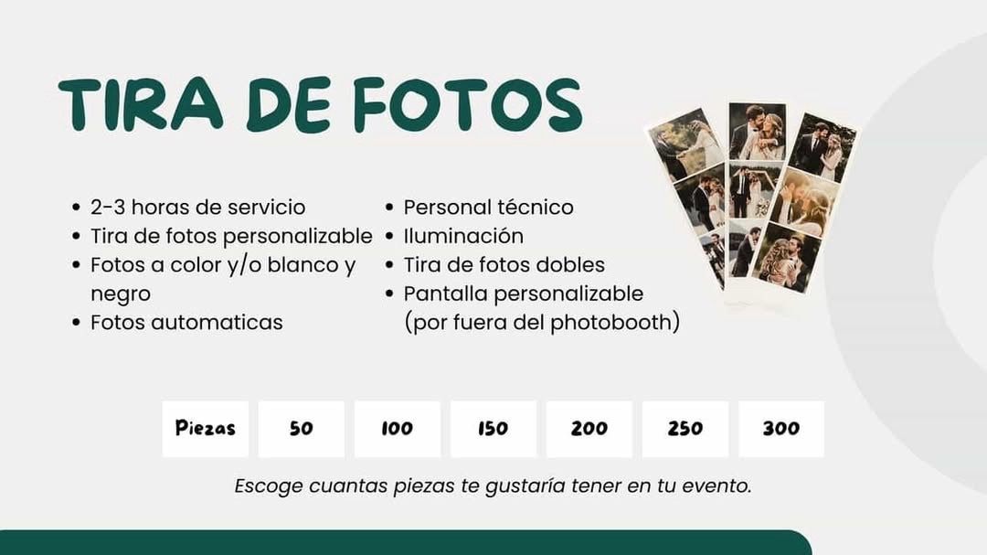 Cabina de fotos, con pantalla personalizada para eventos y estación de llaveros