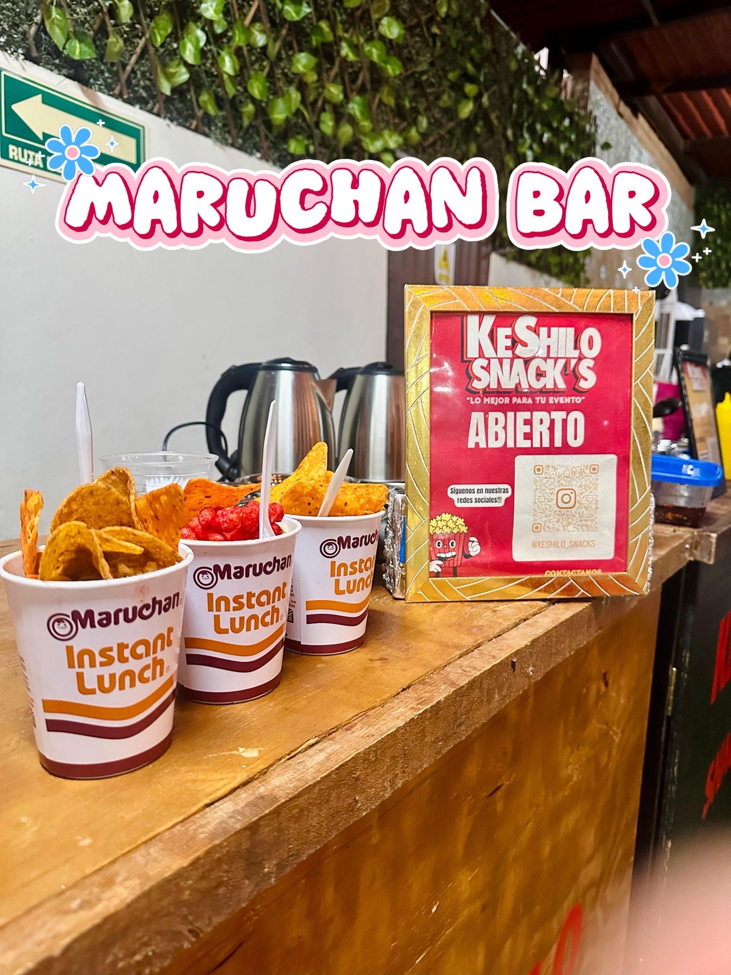 Barras de snacks para tu evento