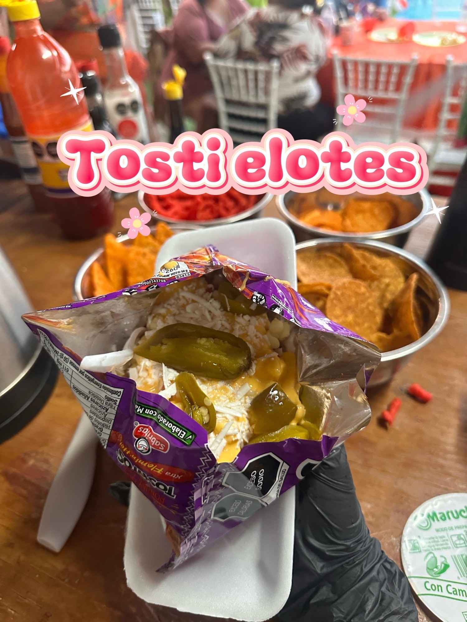 Barras de snacks para tu evento