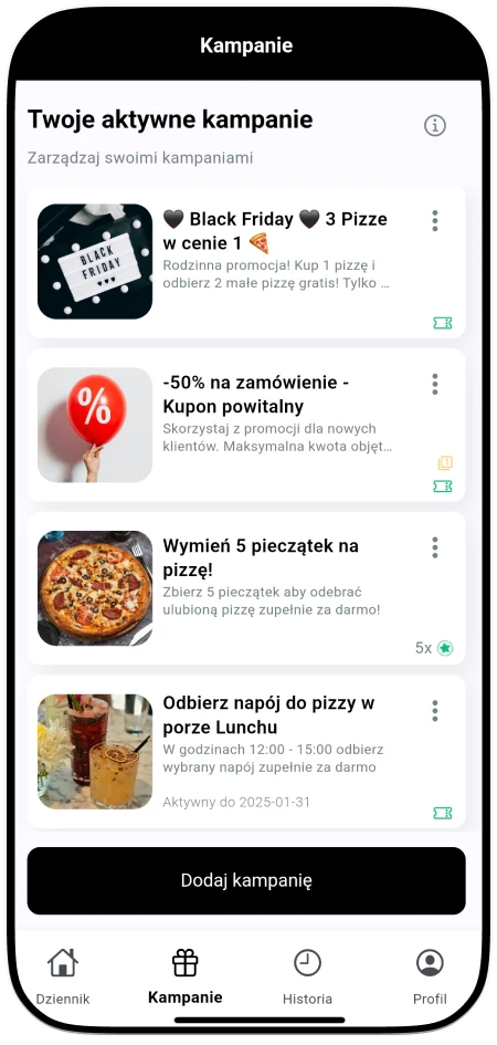 Skonfiguruj i udostępnij kampanię promocję