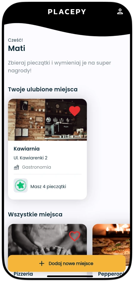 Dodaj klienta do Twojego lokalu w Placepy - Dodaj nowe miejsce w Placepy