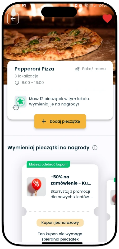 Jak klient może odebrać pieczątke w Placepy za pomocą kodu Placepik? - Dodaj pieczątkę
