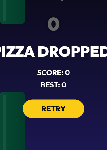 Flappy pizza