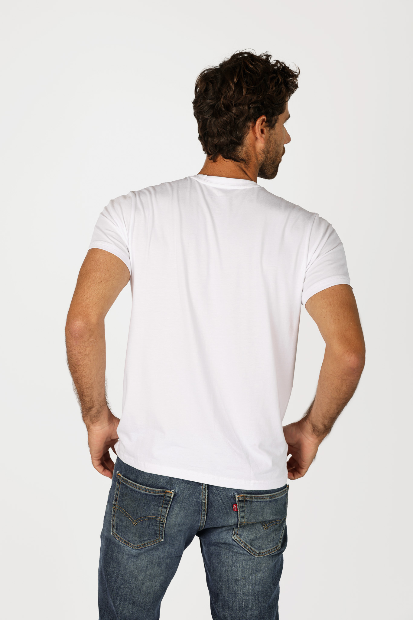 T-Shirt Custom Men - White - Imagen 2