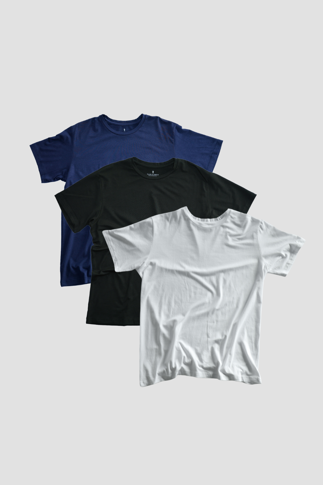 Pack Men Custom Fit - Navy Blue + White + Black - Imagen 1