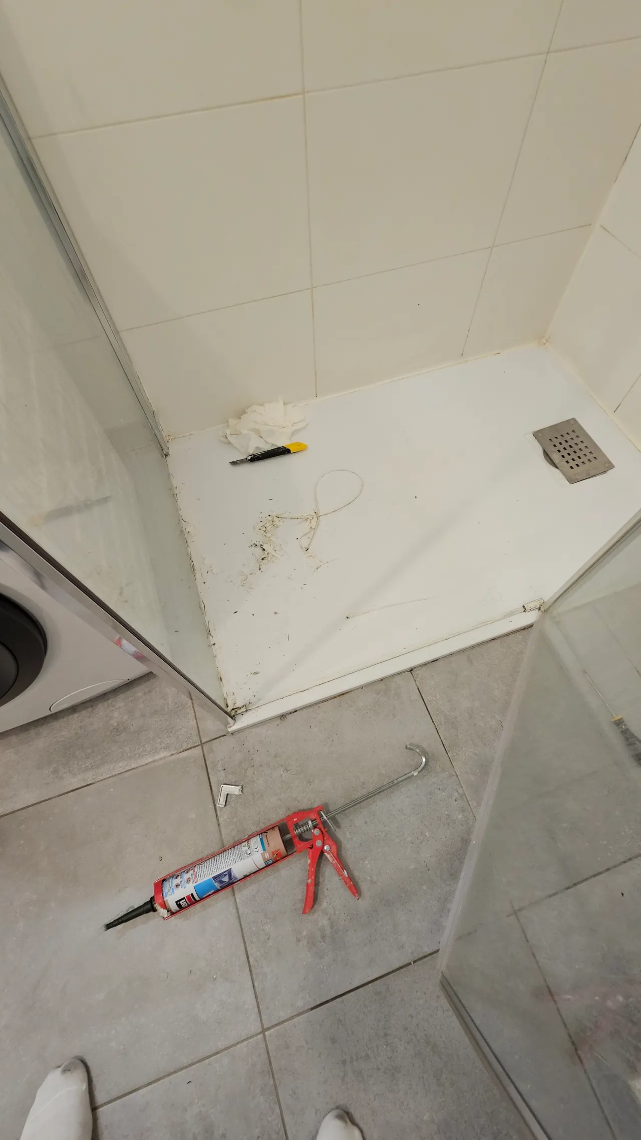 Avant l'intervention : Réparation de fuites d'eau à Paris 15e, photo prise par le client