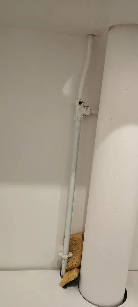 Avant l'intervention : Réparation de fuites d'eau à Issy-Les-Moulineaux, photo prise par le client