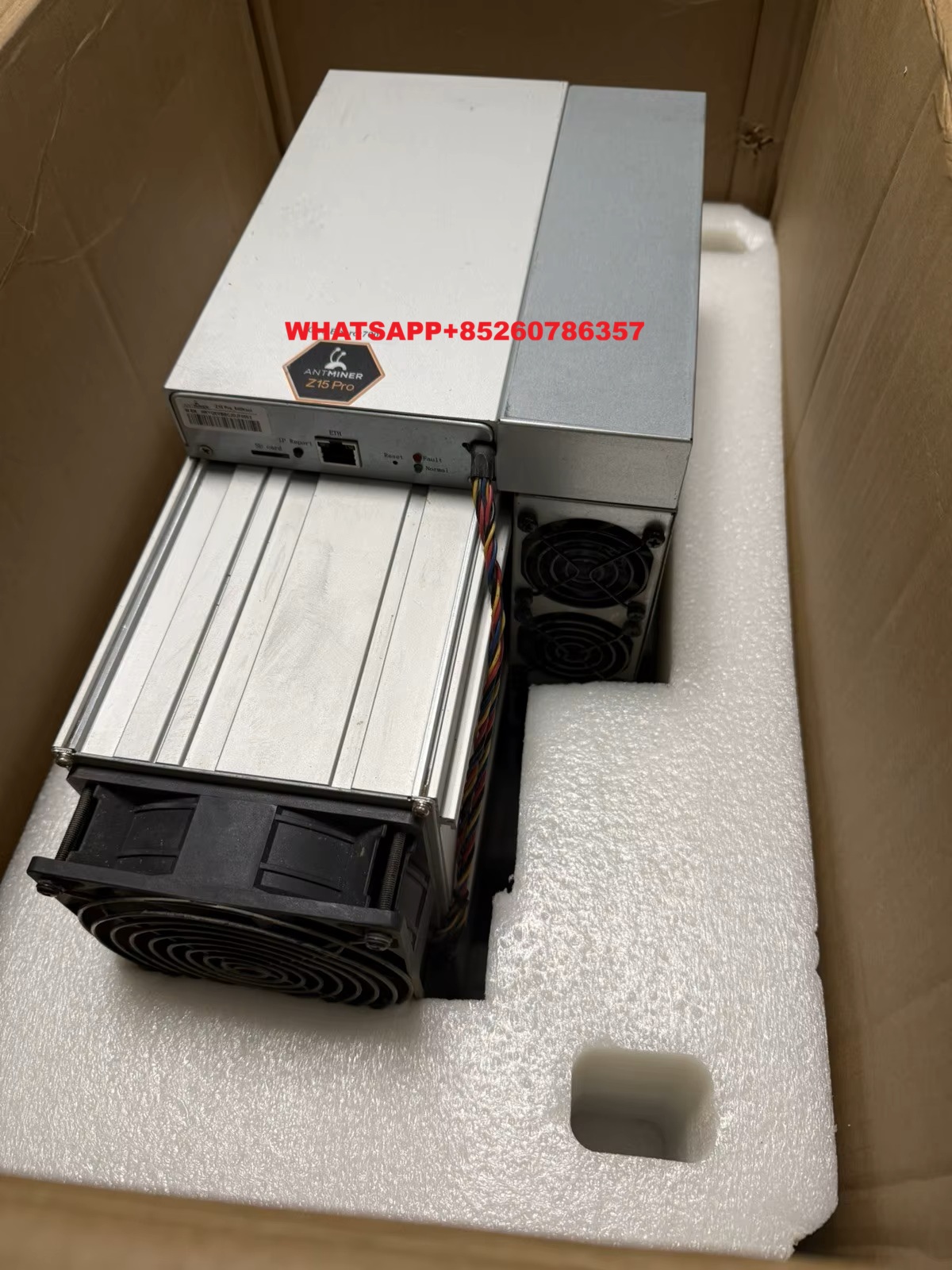 zcash Miner Z15 Pro  in stock 2,999usdt For sale Bitmain Antminer zcash Miner Z15 Pro - foto 1