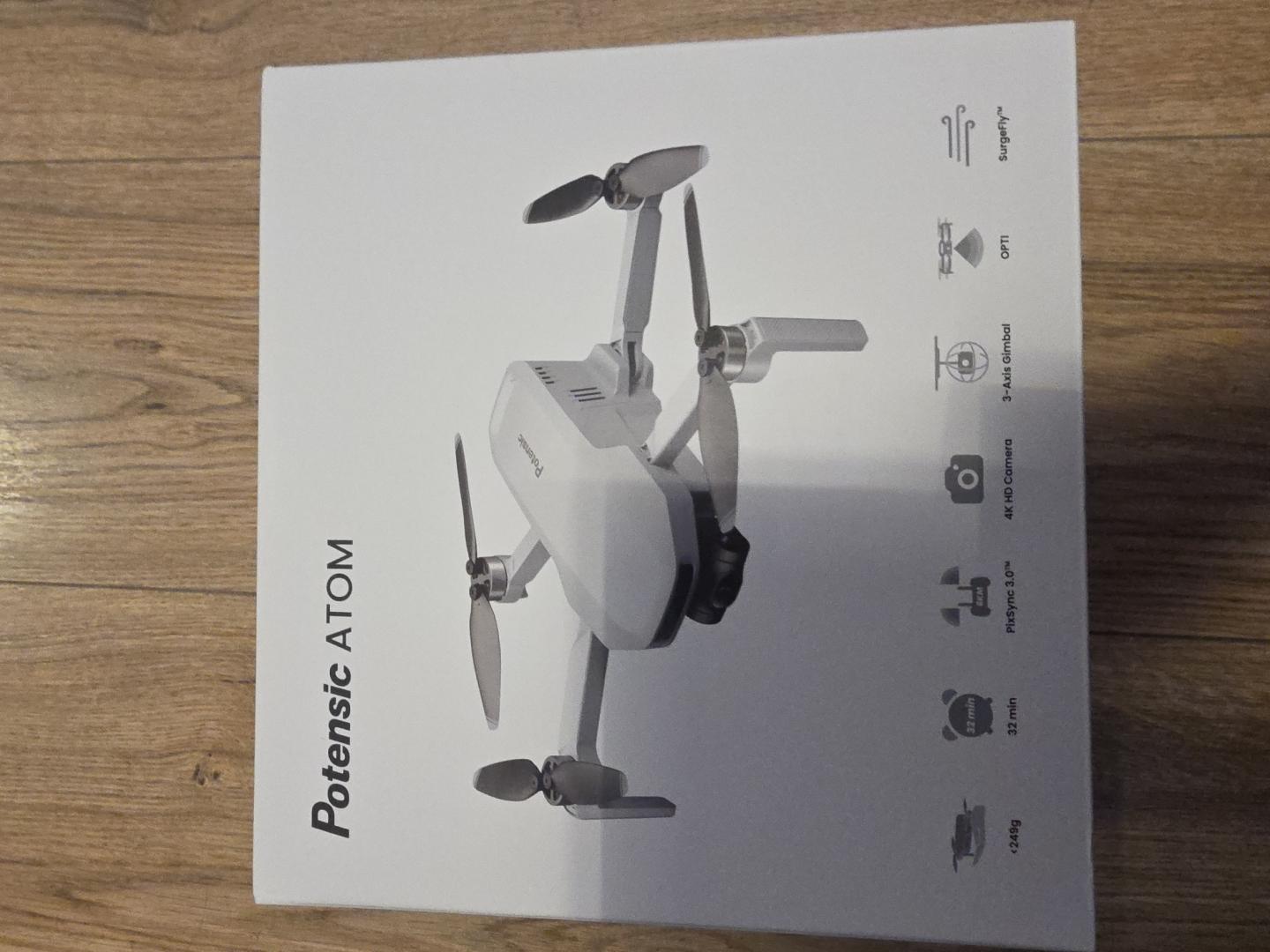 Dron Potensic ATOM 4K Fly More Combo 249 g con gimbal 3 ejes