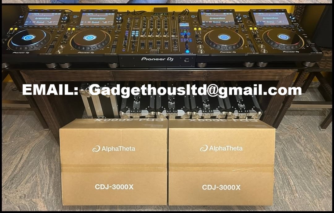 AlphaTheta  CDJ-3000X , Pioneer CDJ-3000, Pioneer DJ DJM-A9, AlphaTheta Euphonia , Pioneer DJM-V10 - foto 3