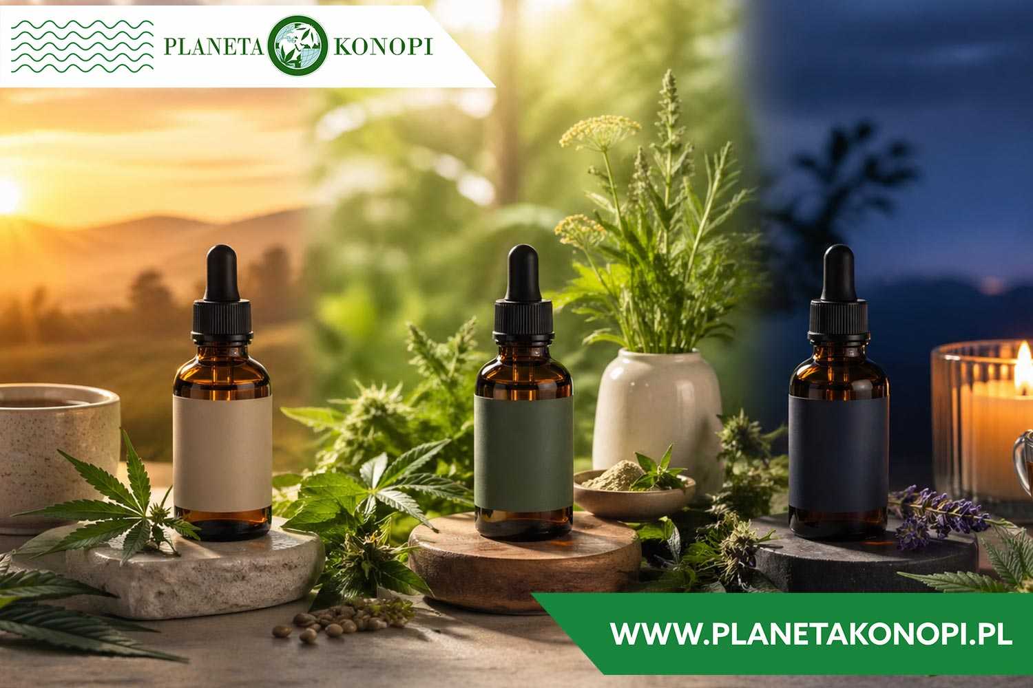 CBD, CBG i CBN – Twoje naturalne wsparcie od rana do nocy