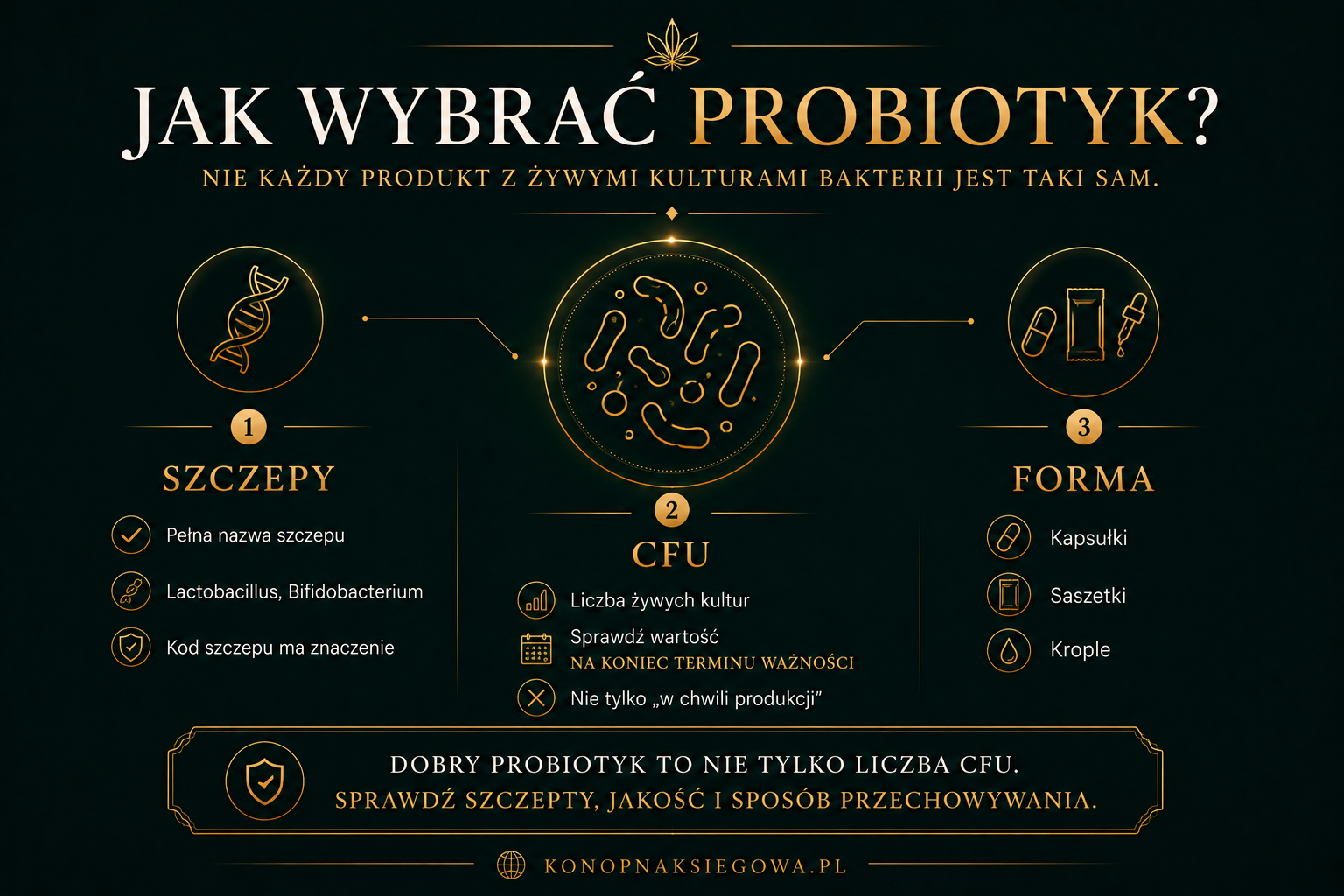 Jaki probiotyk wybrać? Szczepy, CFU i formy