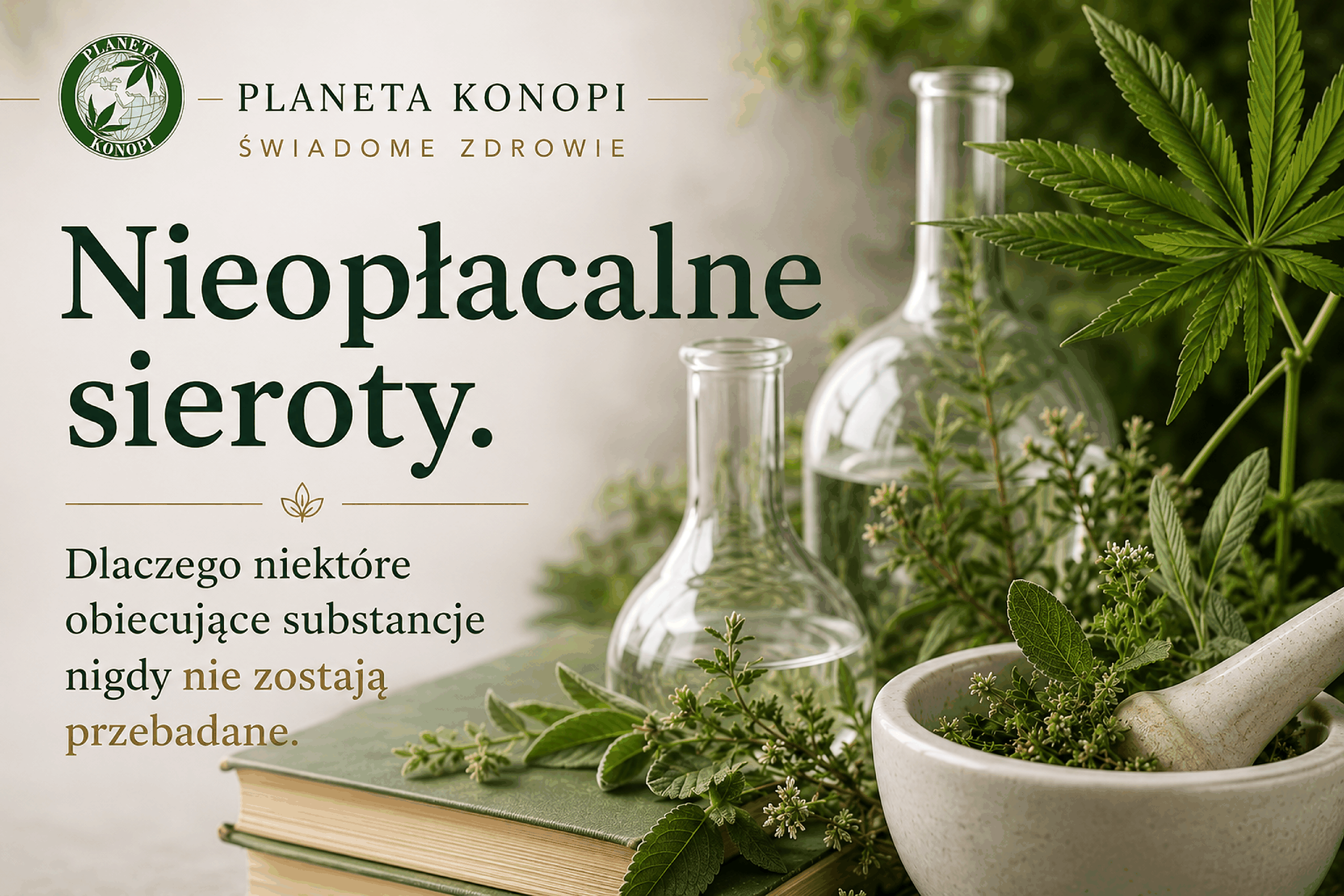 Nieopłacalne sieroty. Dlaczego niektóre obiecujące substancje nigdy nie zostają przebadane