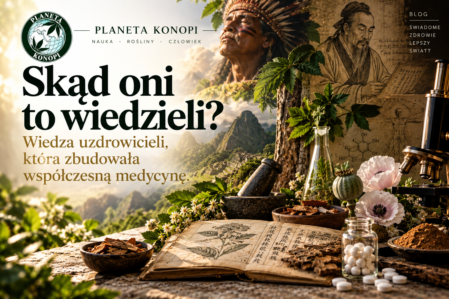 Skąd oni to wiedzieli? Jak dawne receptury roślinne zmieniły współczesną medycynę