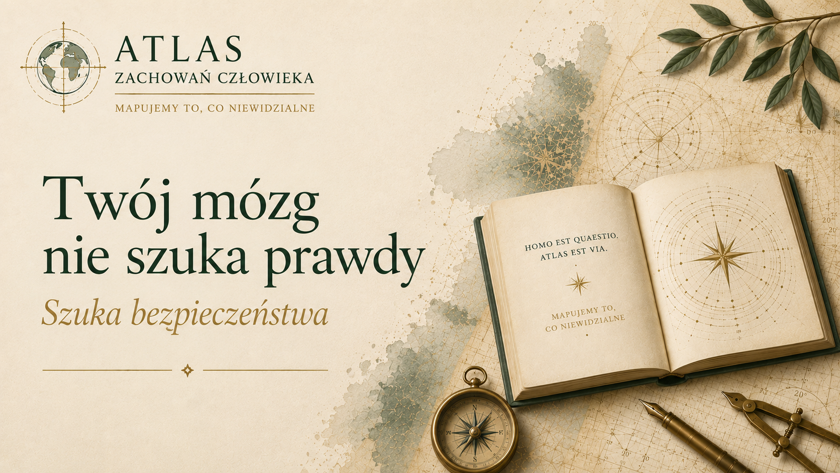Twój mózg nie szuka prawdy. Szuka bezpieczeństwa.