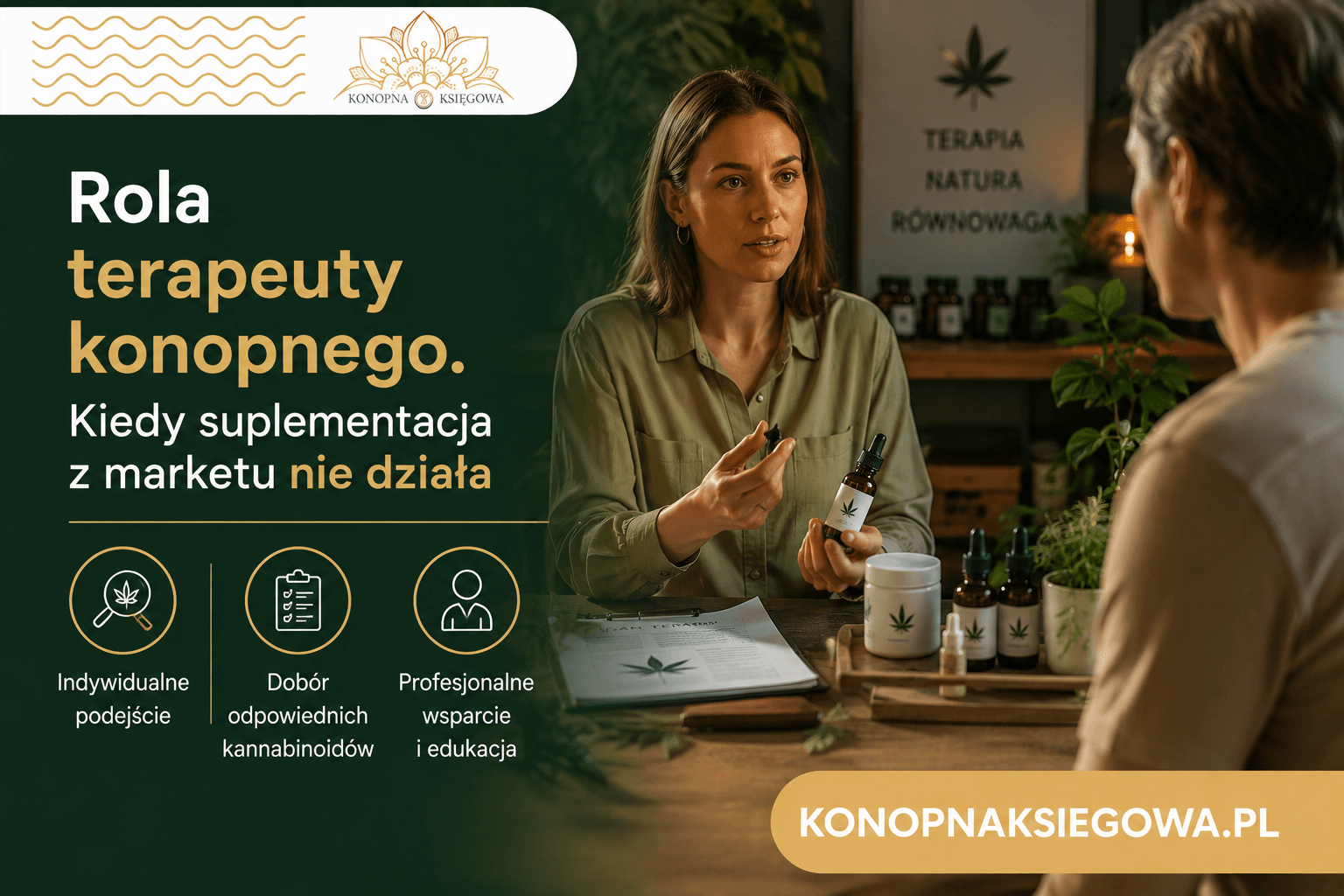 Rola terapeuty konopnego w doborze CBD – naturalne wsparcie dla zapracowanych przedsiębiorców