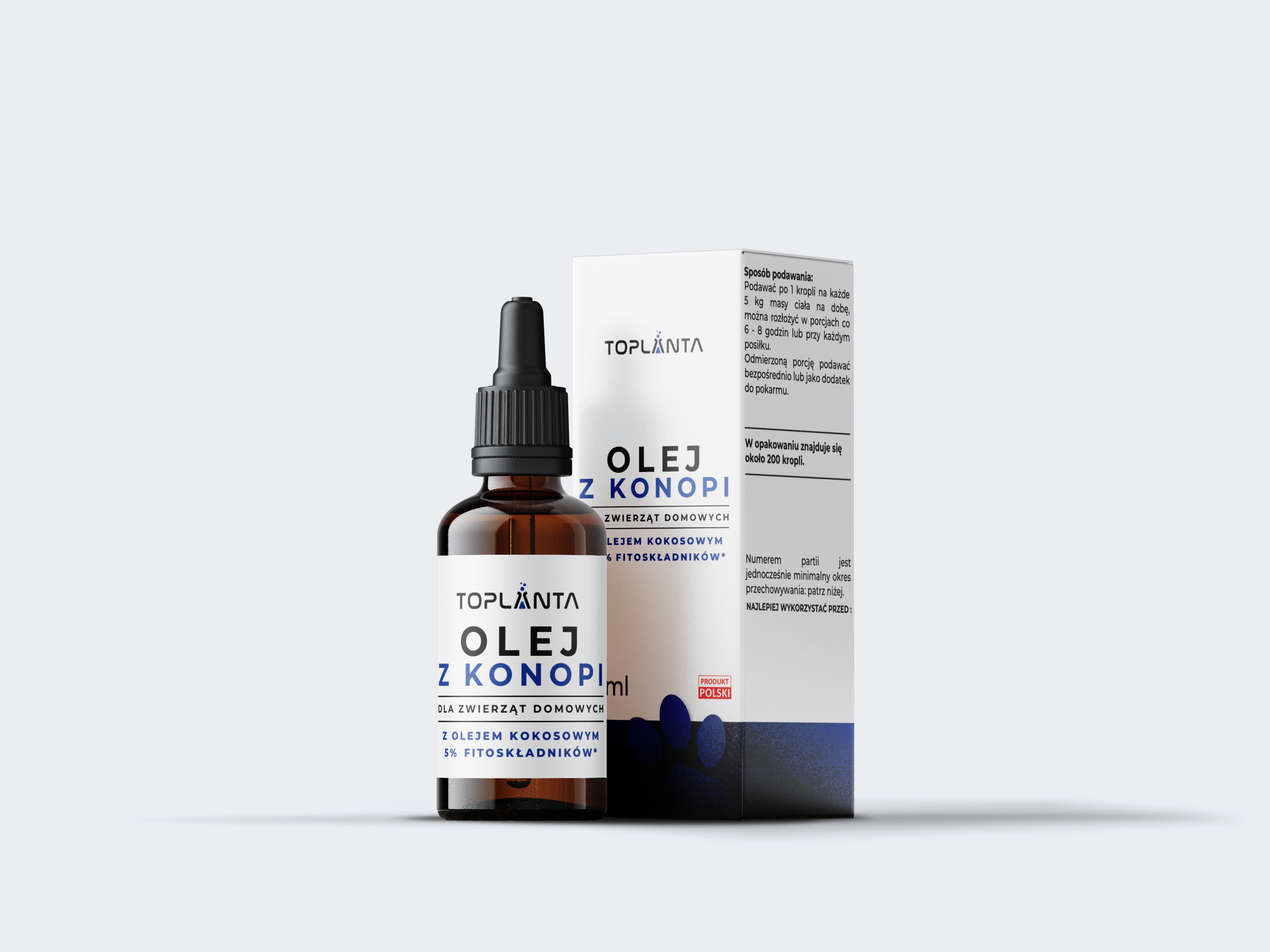 CBD 5% MCT ALERGIA PIES KOT ToPlanta