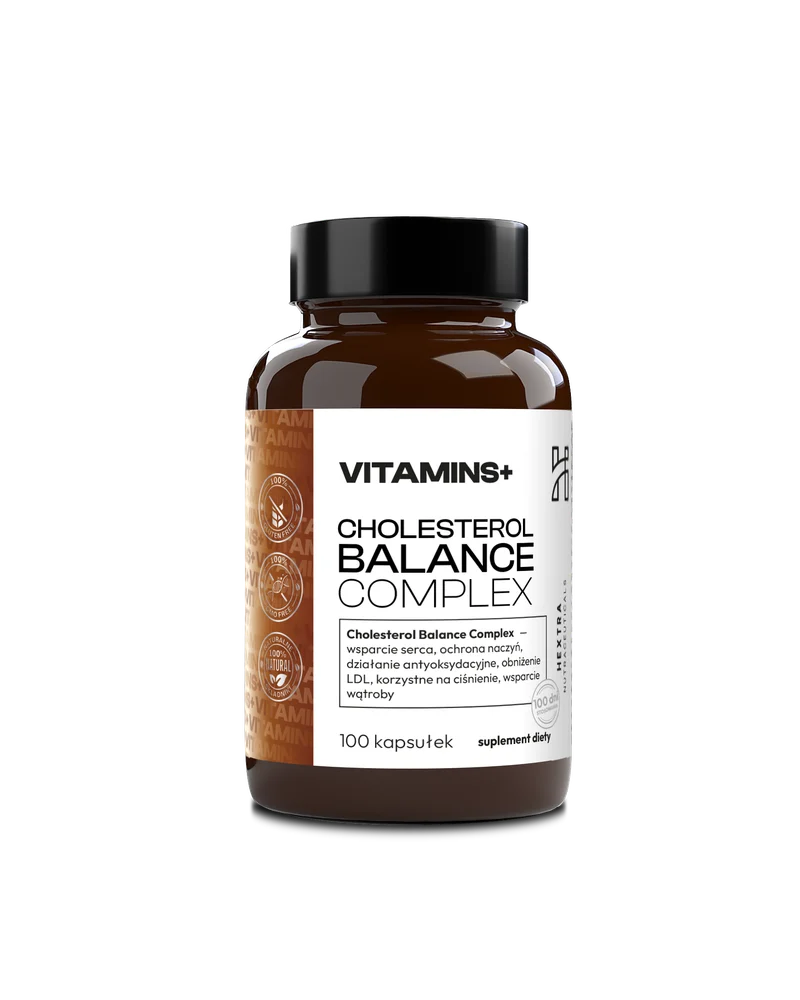 Cholesterol Balance Complex, 100 kaps.100 dni Suplement Diety