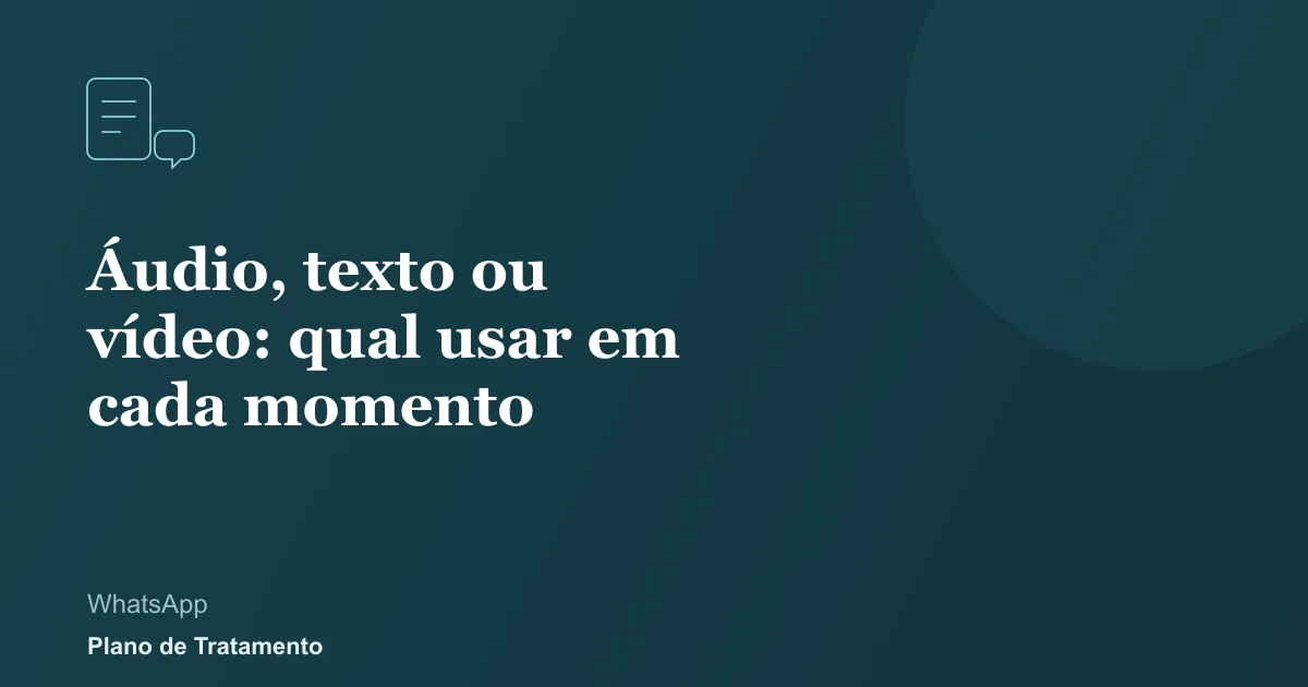 Ilustração de capa do artigo: Áudio, texto ou vídeo: qual usar em cada momento