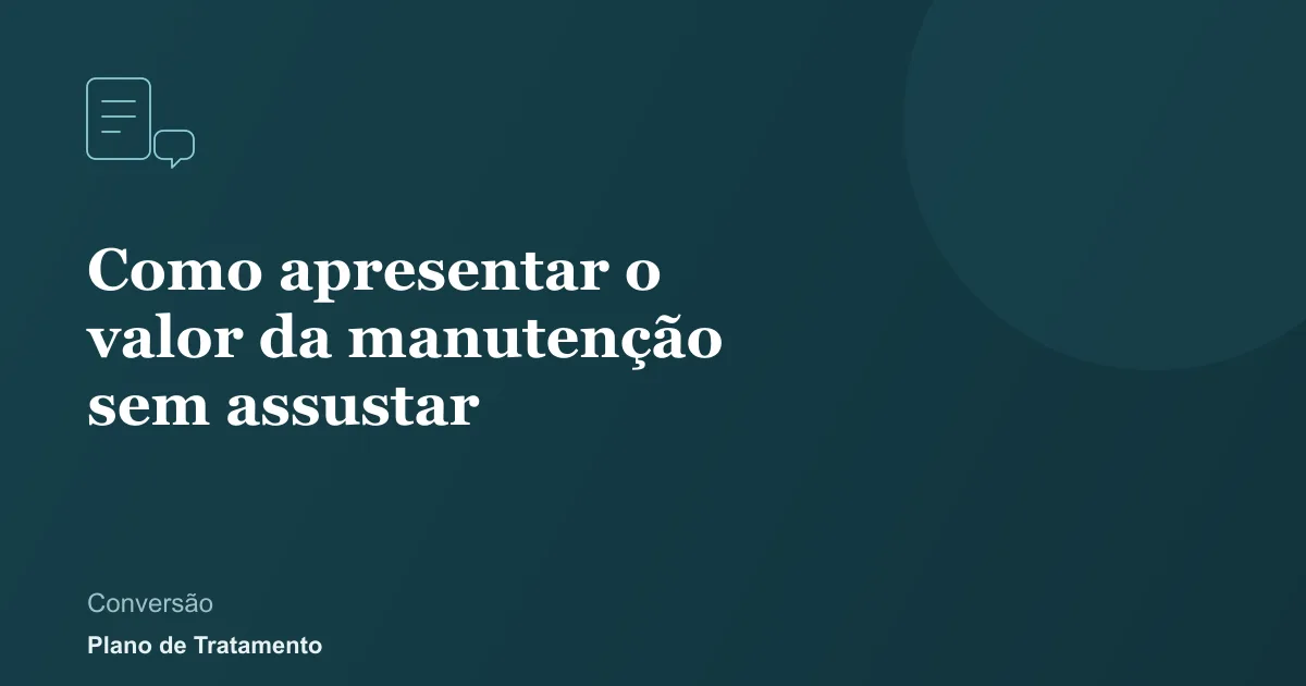 Ilustração de capa do artigo: Como apresentar o valor da manutenção sem assustar
