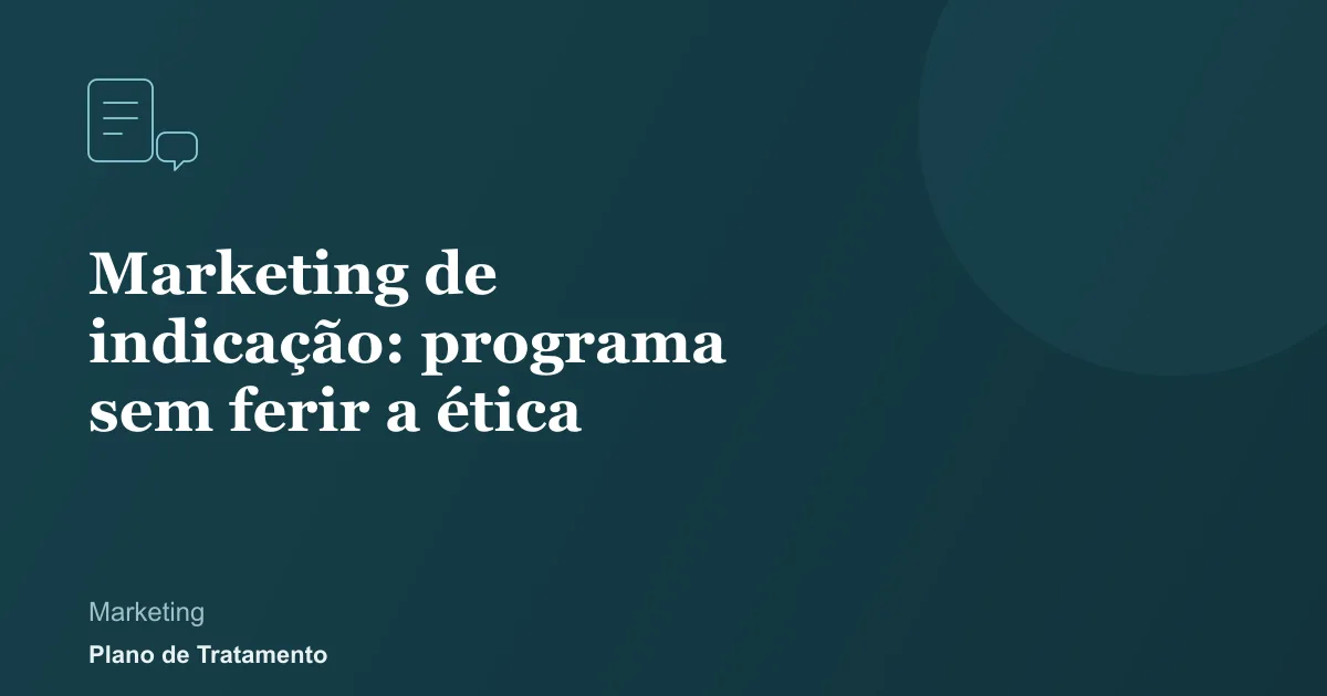 Ilustração de capa do artigo: Marketing de indicação: programa sem ferir a ética