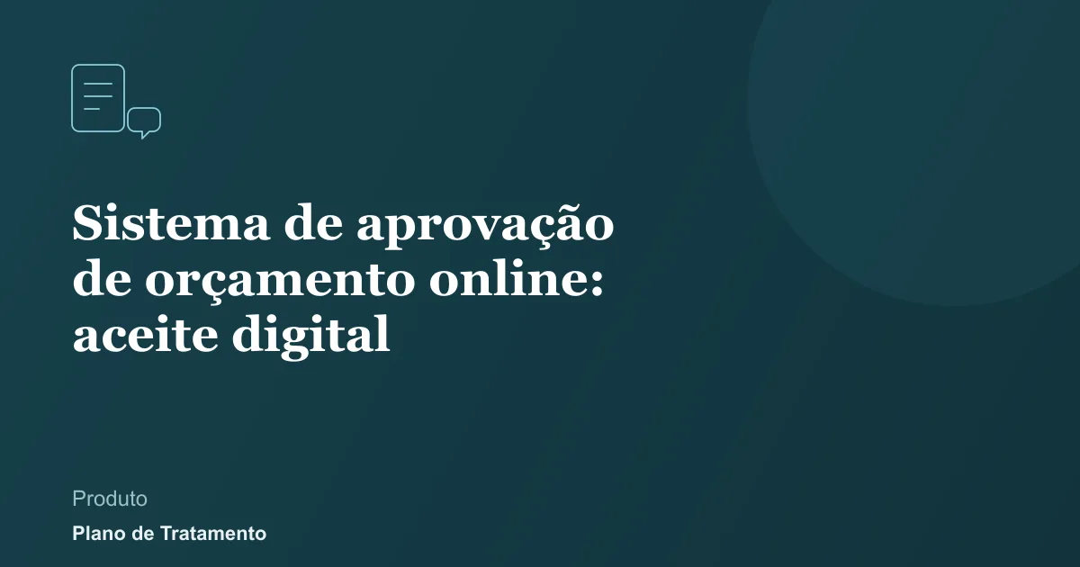 Ilustração de capa do artigo: Sistema de aprovação de orçamento online: aceite digital