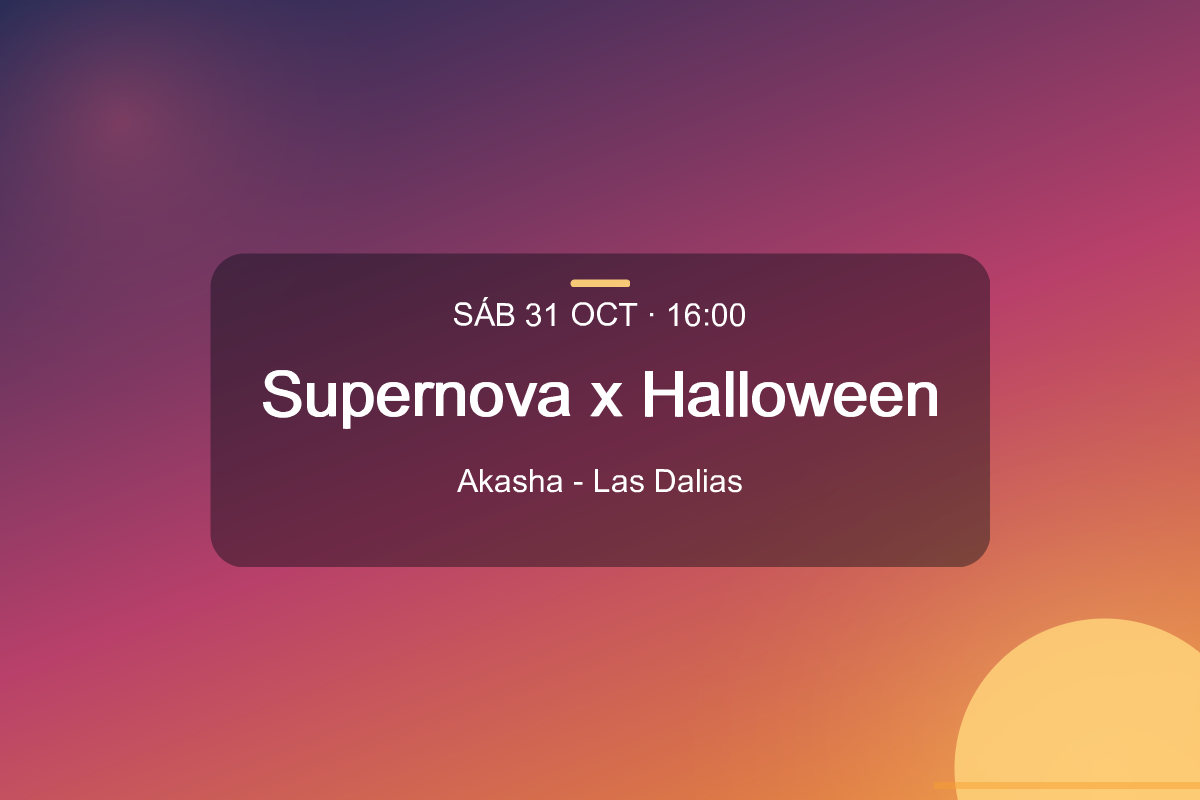 Supernova x Halloween