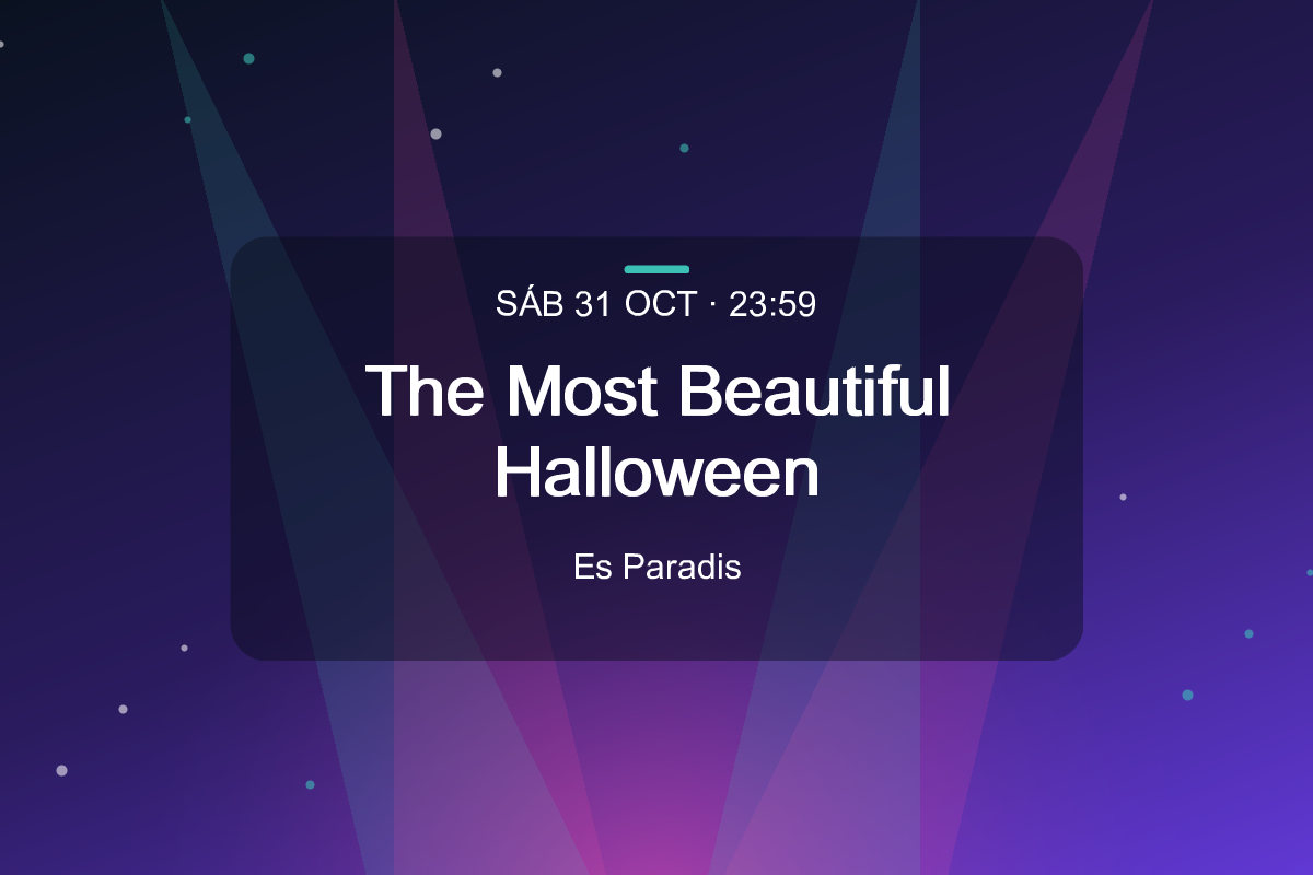The Most Beautiful Halloween