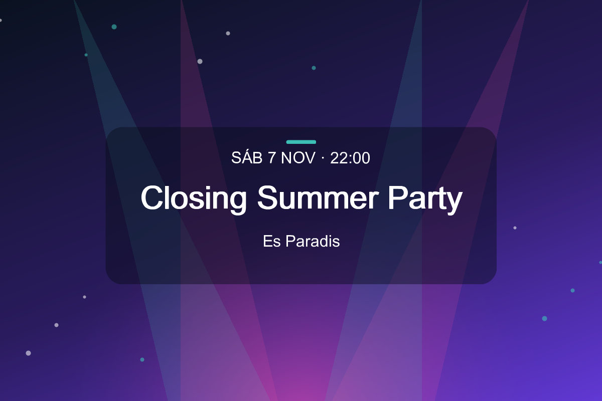 Closing Summer Party