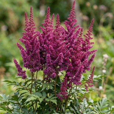 (Pluimspirea) Astilbe Purpurkerze