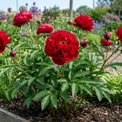 (Pioen) Paeonia Rubra Plena