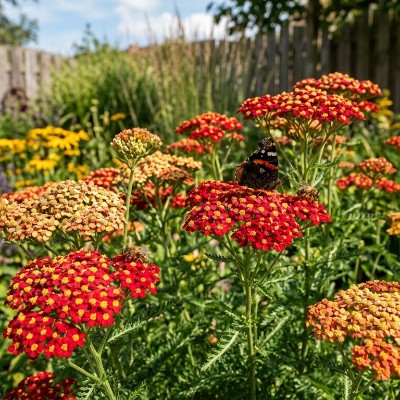 (Duizendblad) Achillea millefolium 'Paprika'